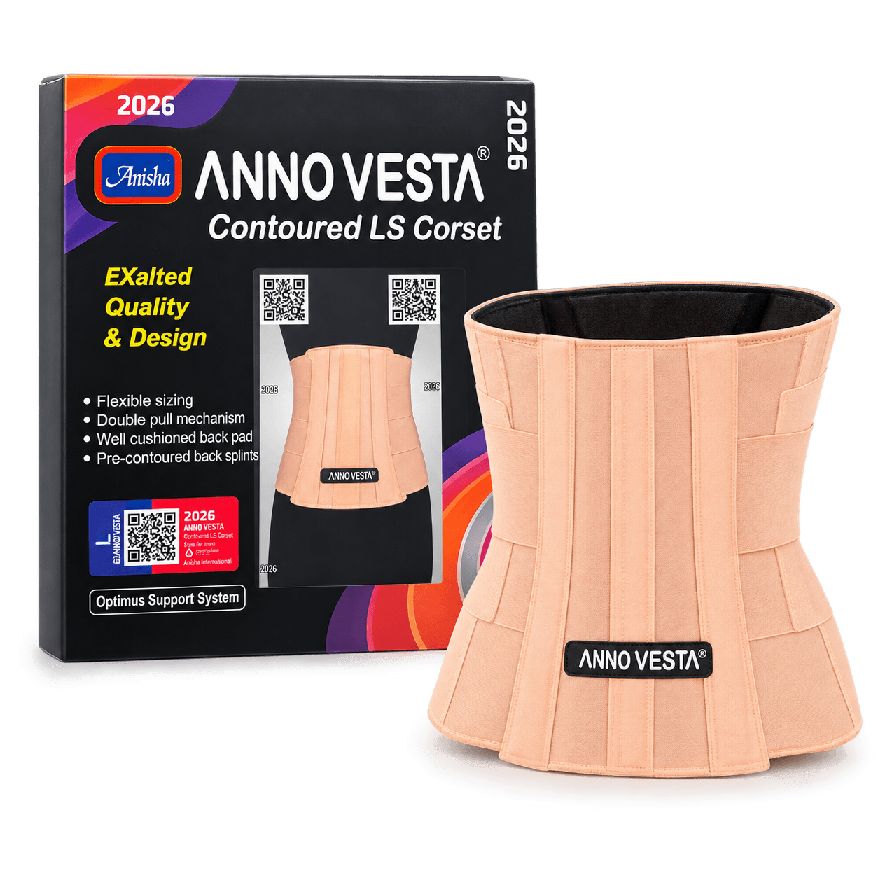Anno Vesta Contoured LS Corset - Optimus Support System