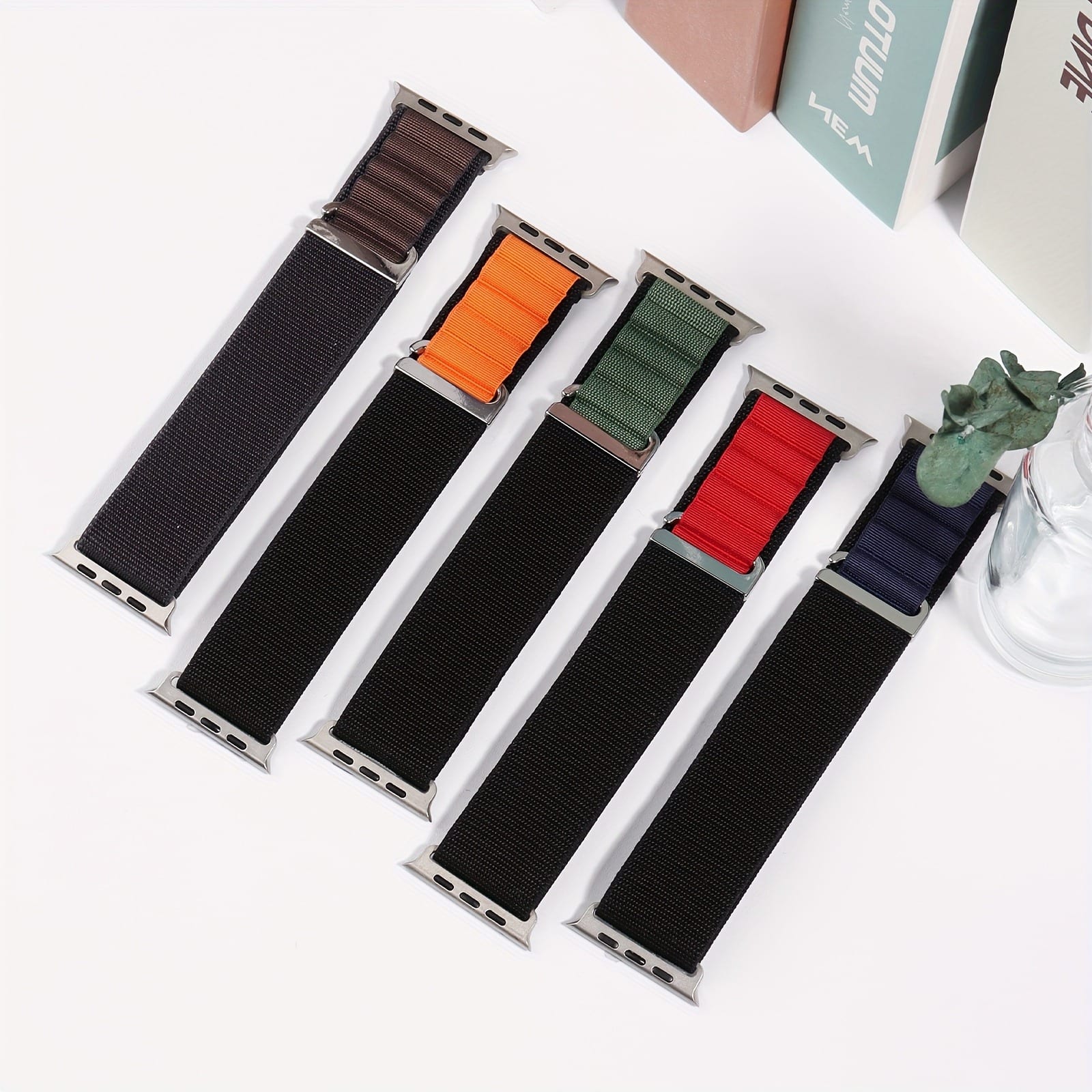 Nylon Alpine/Trail Loop Smart Watch Strap (Flexible & Breathable, 42/44/45/49mm)