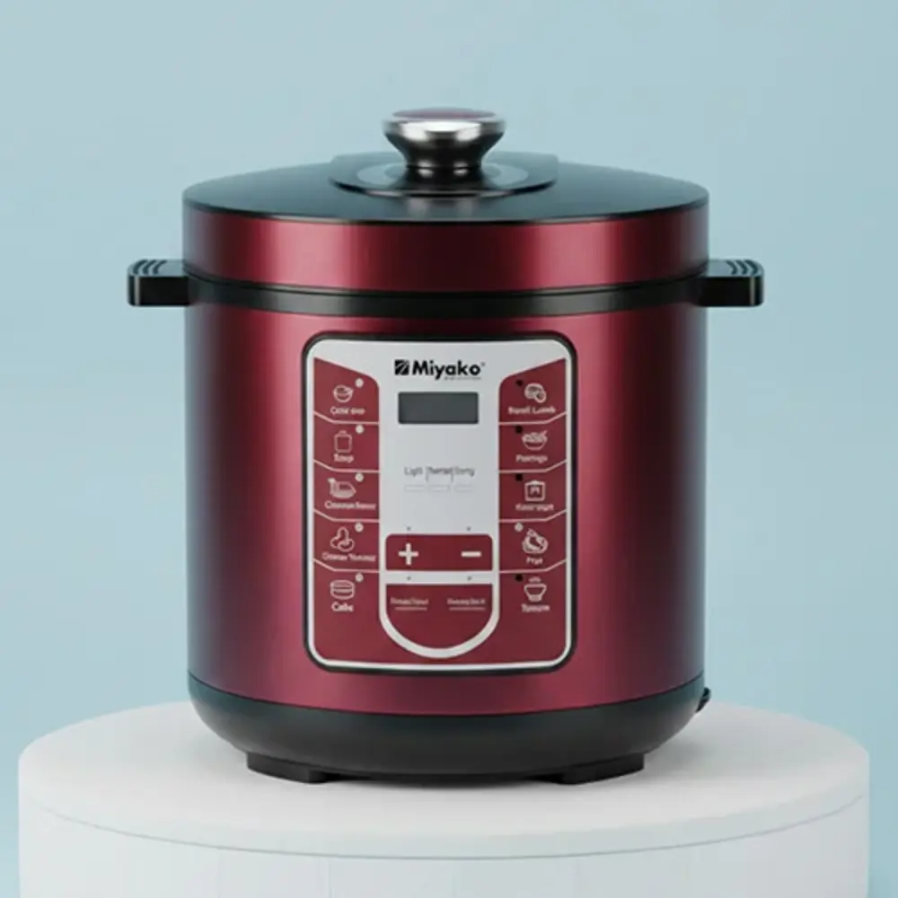 Miyako EPC-A612 Electric Pressure Cooker- 6 Liter