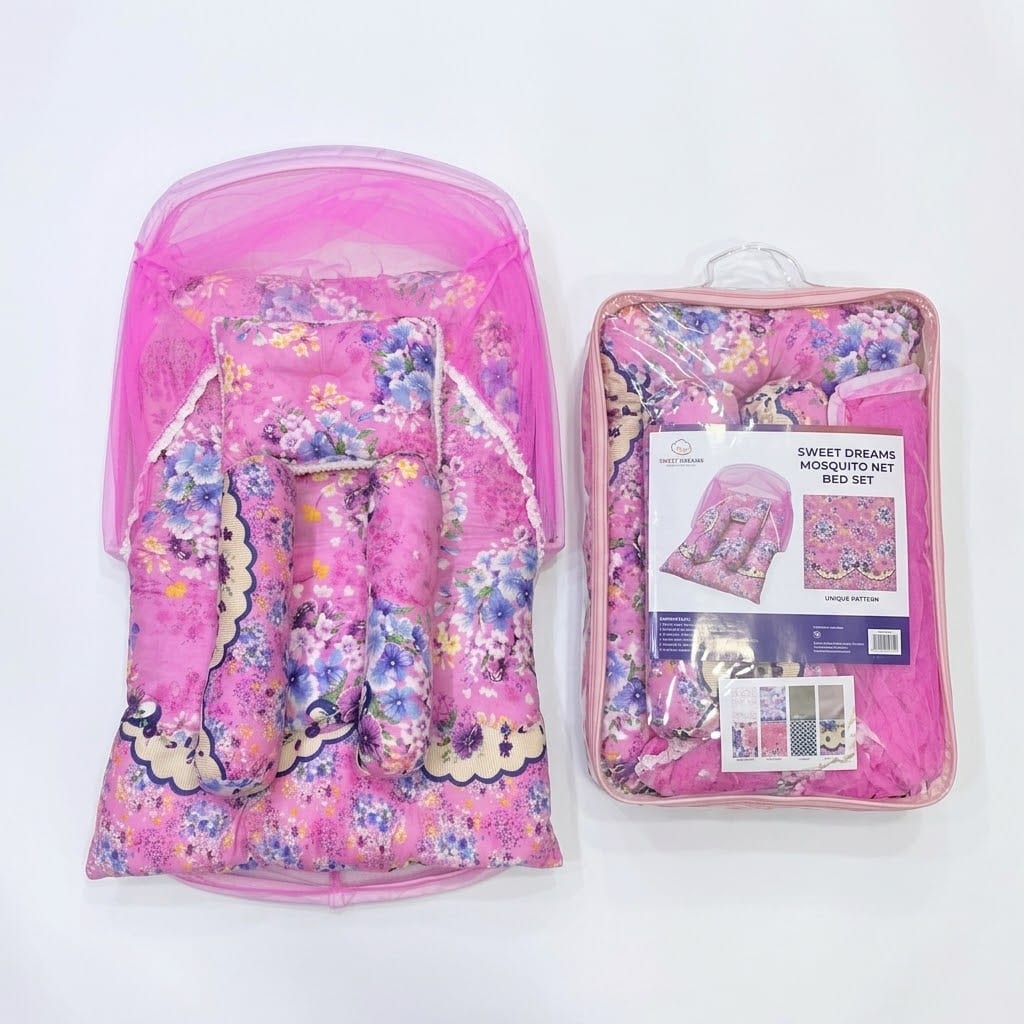  BebyPink Floral Premium Bedding Set